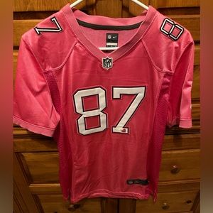 Jordy Nelson Pink football jersey.Sz XXL.Fits more like a Large. See pictures.